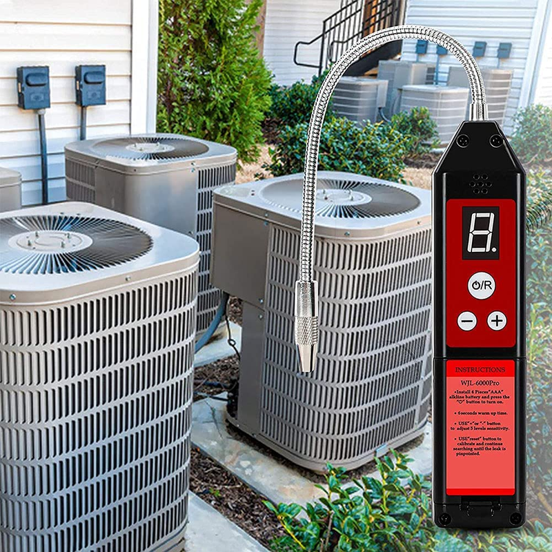 6000Pro Freon Leak Detector for Halogen Gas Leakage, Air Condition Refrigerant