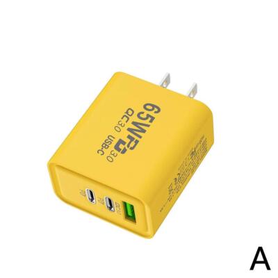 65W USB C Charger Quick Charge EU US Plug PD USB-C Type C Fast Charger NICE