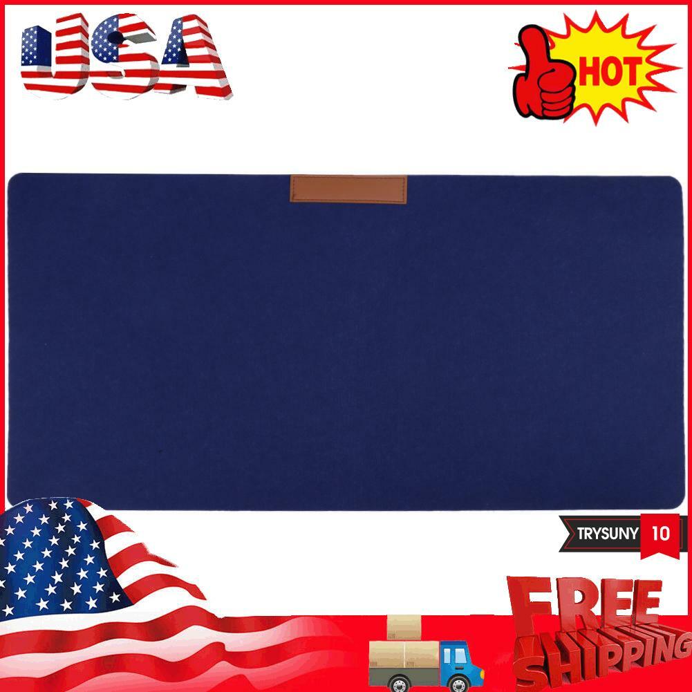 Felt Table Pad Soft Mouse Keyboard Gamer Mat Laptop A4 Files Cover