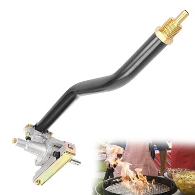 Grill Burner Control Valve for 17'' Table Top Grills 1814 1971 with Ignitor Port