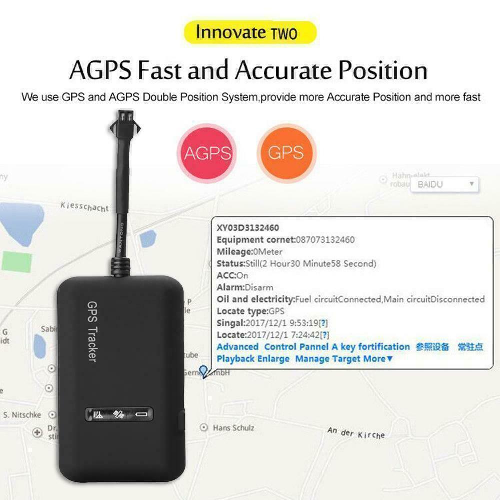 Mini Realtime Car GPS GSM Tracker Locator Vehicle/Motorcycle Tracking Device