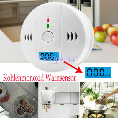 CO Melder Kohlenmonoxid Melder Gasmelder Warnmelder Kohlenmonoxidmelder