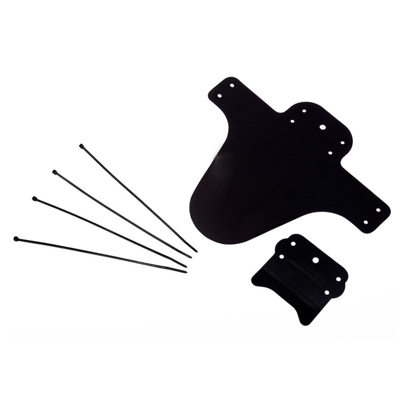 Bike Mudguard Flexible Fender Zip Tie Mount MTB Downhill Road Folding Cycle