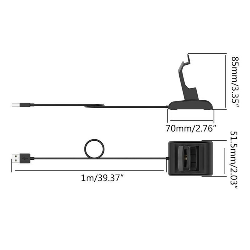 Dock Charging Cord USB Charger for TEC TEC TEC ULT-G GOLF GPS Watch Cable Holder