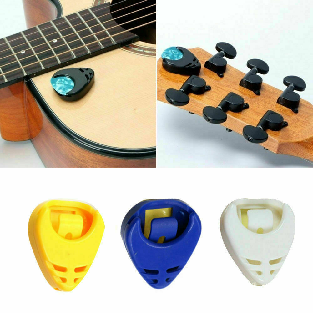 5X Guitar Gitarre Plektrenhalter Plektrumhalter Plektren S7D DE Picks B B5N6
