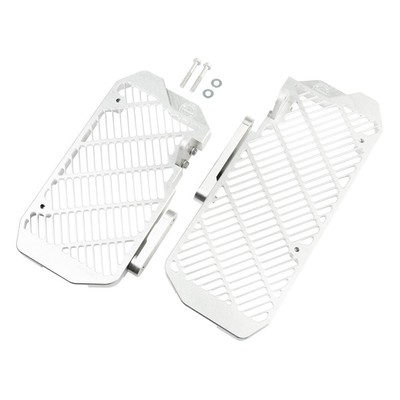 Bullet Proof Designs Radiator Guards Silver For HONDA CRF450