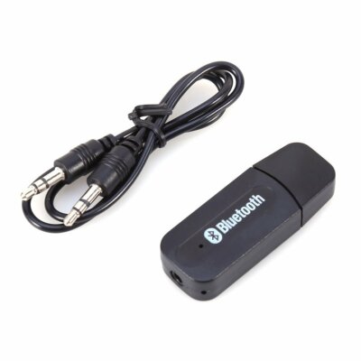 A2DP Wireless Bluetooth USB 3.5mm Stereo Music Audio Speaker Receiver Adapter 5V
