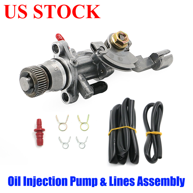 Injection Pump Lines Assembly For Polaris 2-stroke 50, 70, 90cc Atv Scooters
