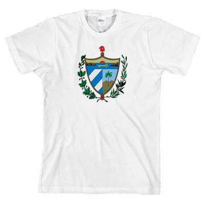 Cuban Coat of Arms T Shirt Cuba Havana Caribbean Tee ALL SIZES & NEW