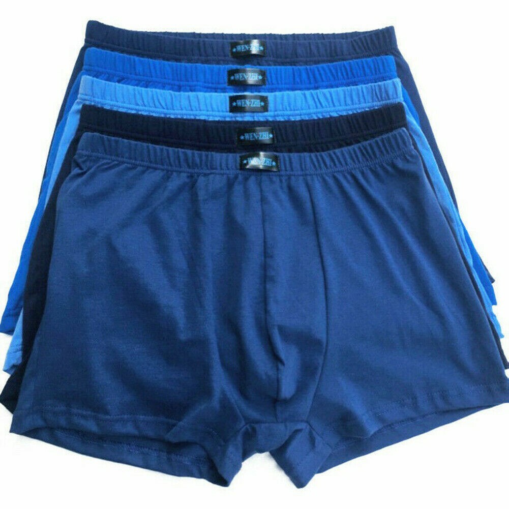 5-pcs-mens-cotton-shorts-pants-underwear-boxer-briefs-trunks-underpants