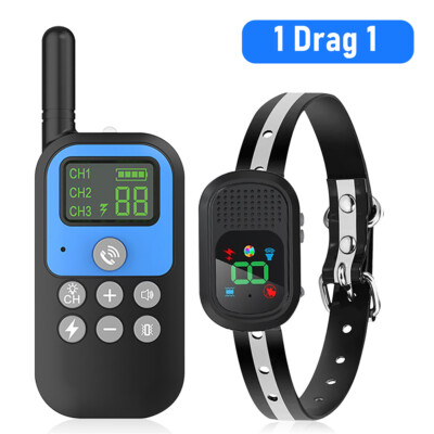 Walkie Talkie Shock Collar for Dogs Training Collar 4921ft with Remote Control
