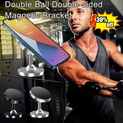 Double Sided Magnetic Mobile Phone Holder For Gym, holder universal phone NICE