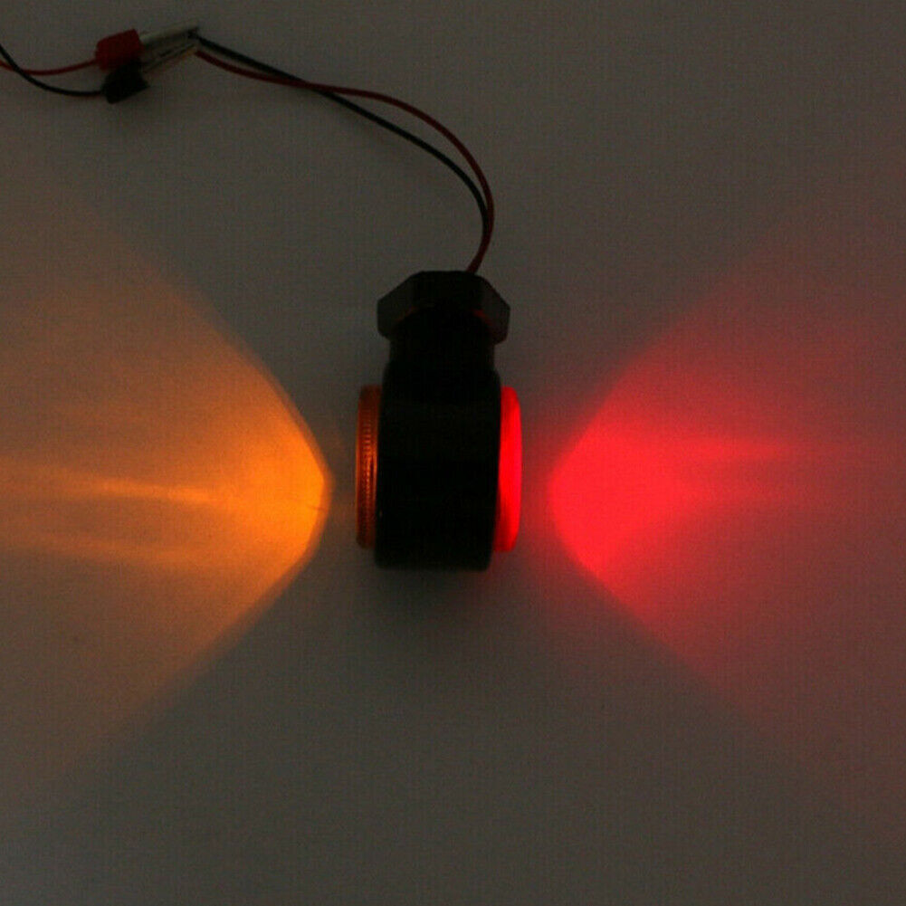 2x Red Amber 2LED Side Marker Lights Outline Lamp FOR Truck Trailer Van 12V/24V
