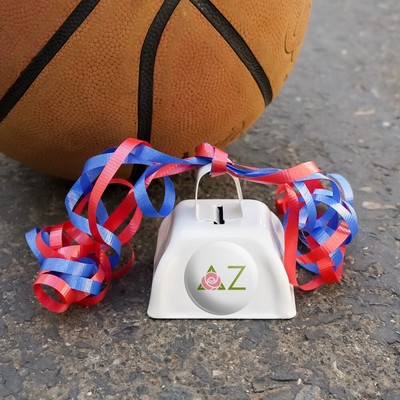 Delta Zeta Sorority Icon Officially Licensed White Cowbell Cow Bell Instrument