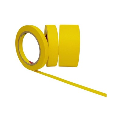 Yellow Painters Tape for Car Paint - Assorted Size Multi Pack 44 Yard - No Re...