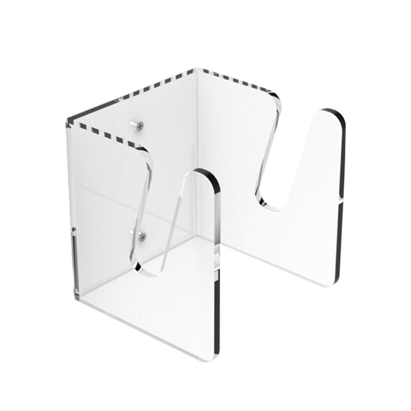 Acrylic Skateboard Deck Horizontal Wall Mount Bracket Display Rack Hanger Holder