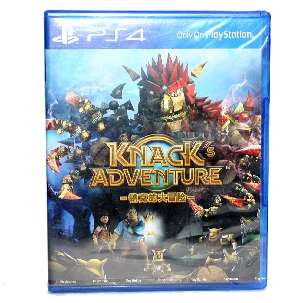 Brand New Sealed SONY Playstion 4 PS4 PS5 Knack Game Chinese