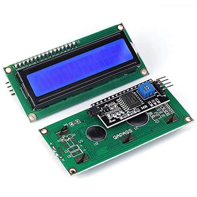 JANSANE 16x2 LCD Display Screen 2-Pack with I2C Module for Raspberry Pi