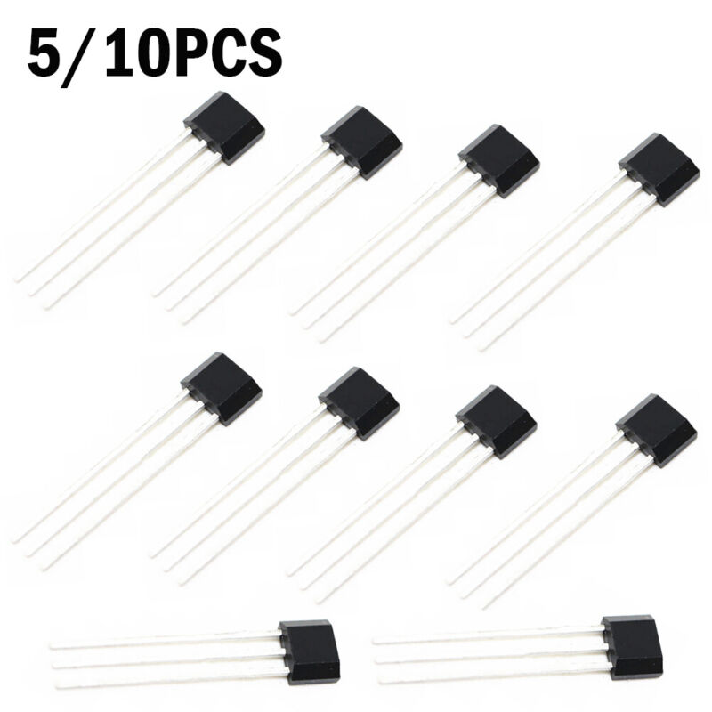SS495A SS495A1 Solid State Hall Effect Magnetic sensor IC 10mA 5V/9V 3-Pin NEW~