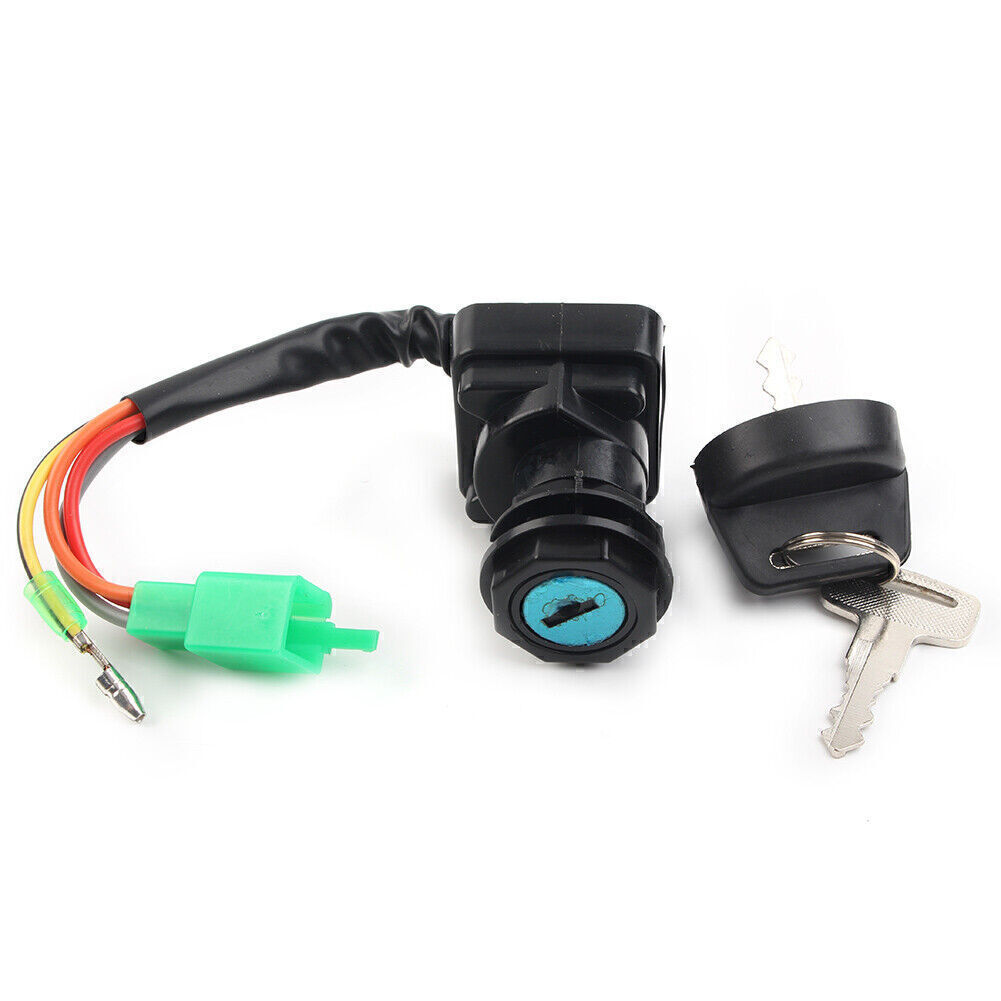QAZAKY King Quad 300 Ignition Key Switch Compatible With Suzuki LTF300F LTF4WDX LTF300 LT-F300F LT-F4WDX Quad Runner 160 230 250 300 37110-02C00 37110-35B01 LT160 LT230 LT300 E LTF160 LTF250 F LTF4WD - Foto 2