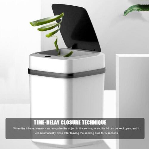 12L automatischer Mülleimer Smart Sensor Abfallbehälter für Küche Badezimmer Bür