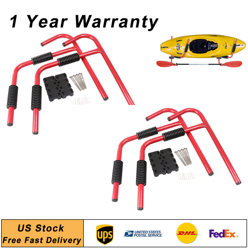 Wall Mounted Rack Storage Rack For Kayak Canoe 100 Lbs