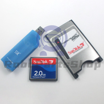 Reader FANUC 2G CF Compact Flash Card+CF-PCMCIA Adapter+SSK /RS