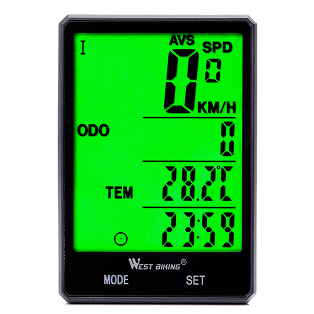 WEST BIKING Bicycle Computer Rainproof Wireless MTB Speedometer Odometer