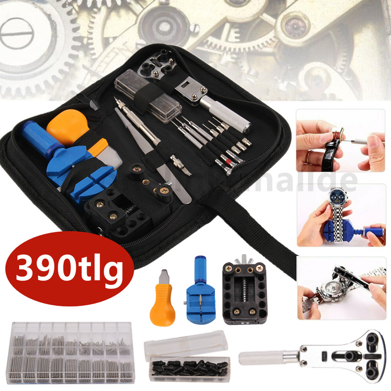 390x Uhrenwerkzeug Set Uhrmacherwerkzeug Uhr Werkzeug GehÃ¤UseÃ¶Ffner Reparatur