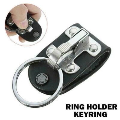 Steel Detachable Key Chain Belt Clip Keyring Holder ~hot