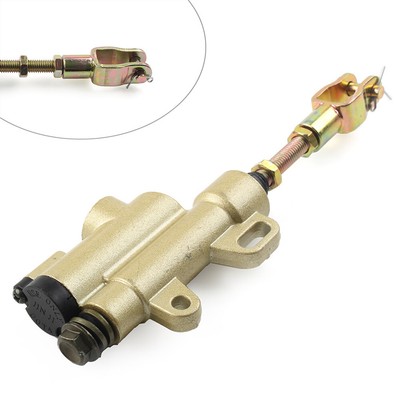 Hinterer Hydraulikzylinder-Bremspumpen-Bremssattel-Belag für Pit Dirt Bike Gold