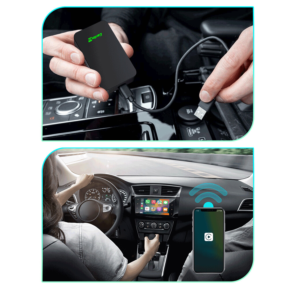 Carlinkit 5.0 Car Player for Wired to Wireless CarPlay Box Android Auto Dongle