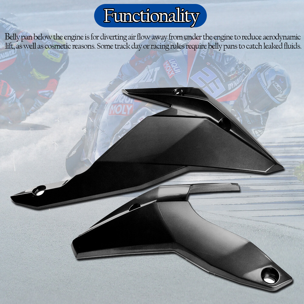 Belly Pan Engine Spoiler Fairing Panel Lower Cowling Bash Belly Pan Engine Spoiler Fairing Panel Lower Cowling Bash