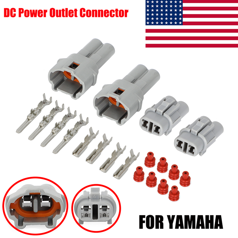 Motorcycles Plug Power Outlet Connector For Yamaha MT-07 MT-09 Tracer MT-10 XSR