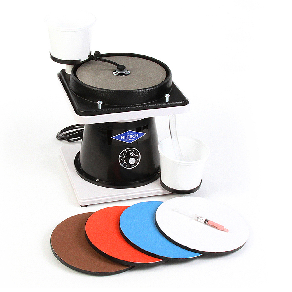 Hi-Tech Diamond 8" All-U-Need | Lapidary Rock Mineral Grinding Polishing Machine