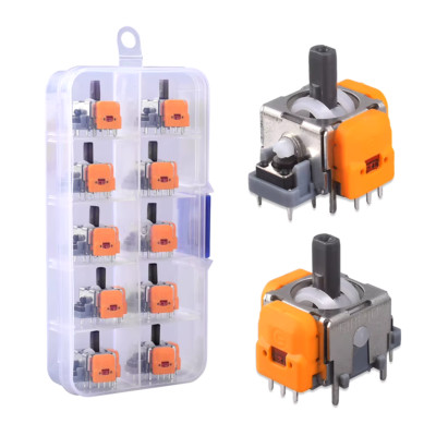 10-Pack 3D Hall Effect Joystick Sensor Module for PS4/PS5/Xbox/Switch