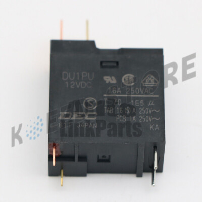 1PCS  New  DEC DU1PU 12VDC Power Relay 3Pins