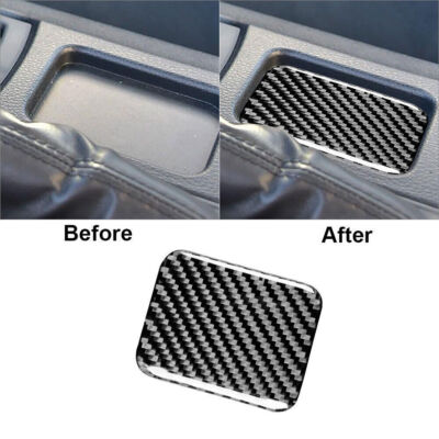 Carbon Fiber Interior Console Storage Box Cover Trim For Toyota 86 Subaru BRZ