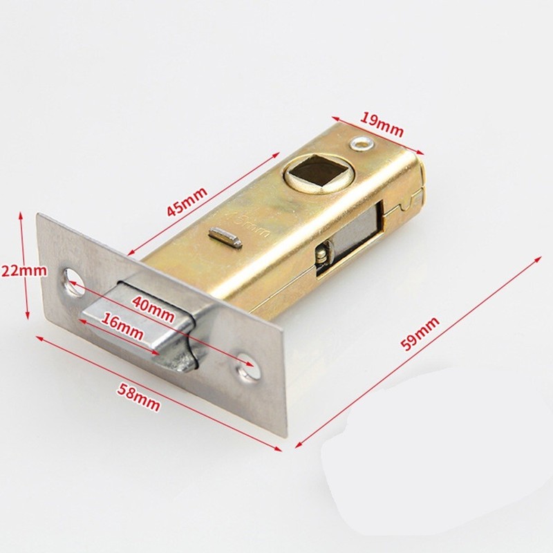 Hochwertiger Flacher T??Rschlie?Zylinder F??R Den Innenbereich Aus Zinklegierung