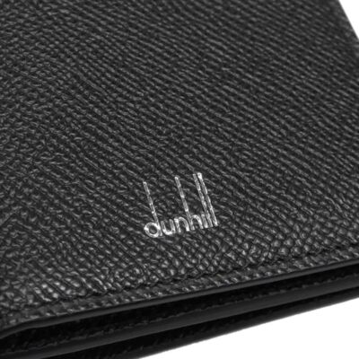 Pre-owned Dunhill Men's Cadogan 10cc Coat Wallet Du18f2100ca001 Black