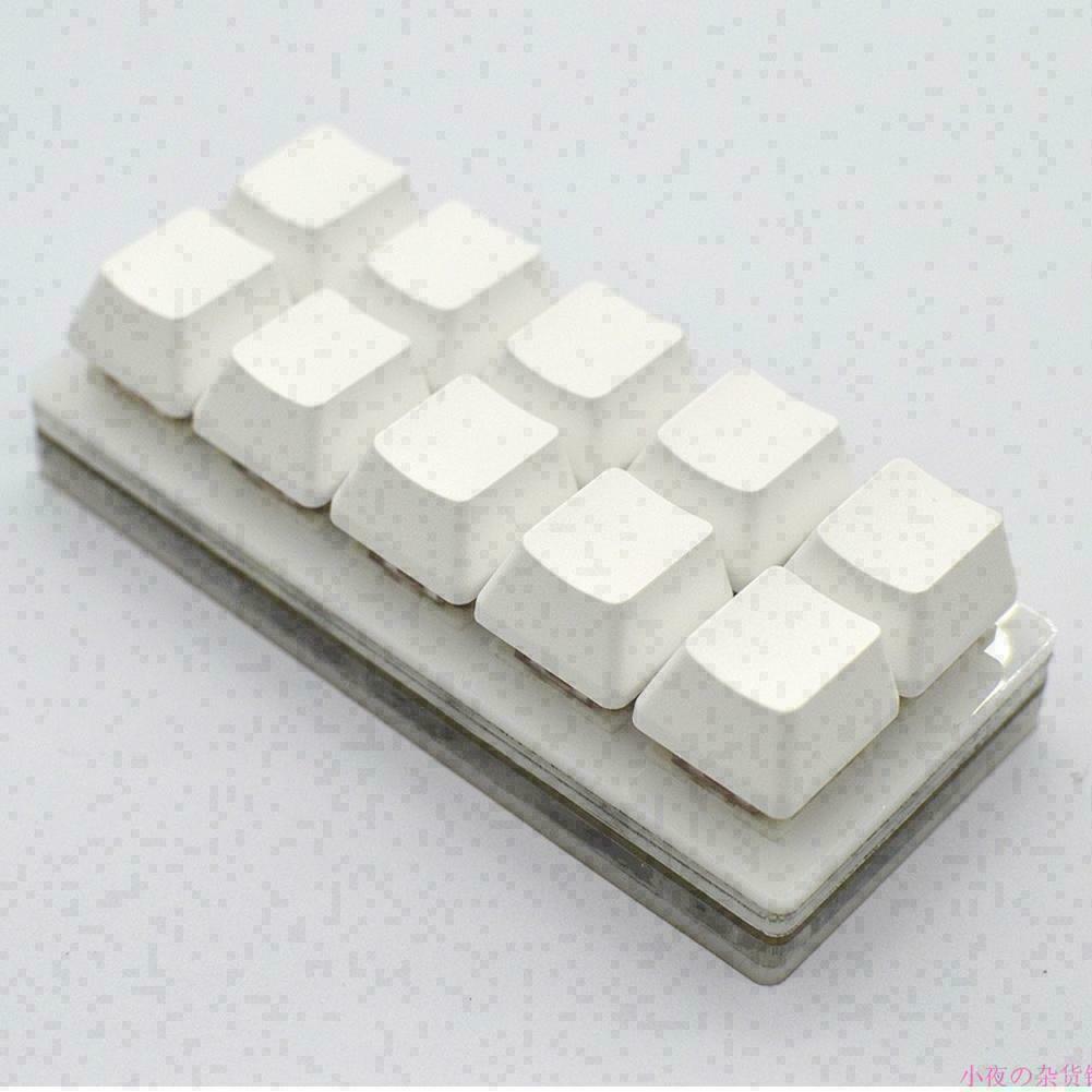 Programmable Mechanical Keyboard 10 keys Macro keypad DIY Blue
