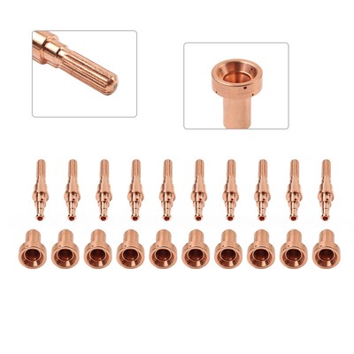 20pcs 9-8210 60A Nozzle 9-8215 Electrode for SL60/SL100 Plasma Cutting Torch