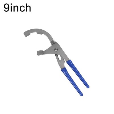 1 Pcs 9/12'' Oil Filter Pliers Clamp Type Wrench Adjustable Hand Tools Oil Filter