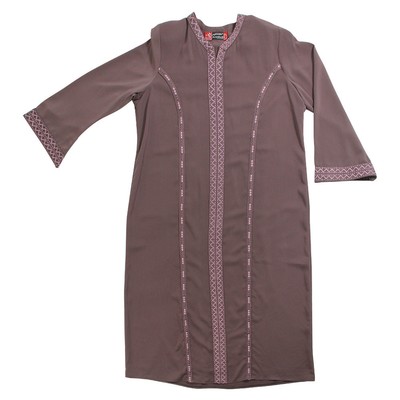 Women's Purple Full Body Embroidery Lavender Abaya Size 4