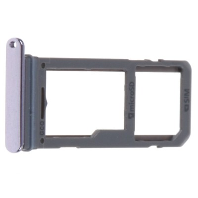 Purple Sim Card Tray and MicroSD Card Tray for Samsung Galaxy S8 G950/S8 Plus +