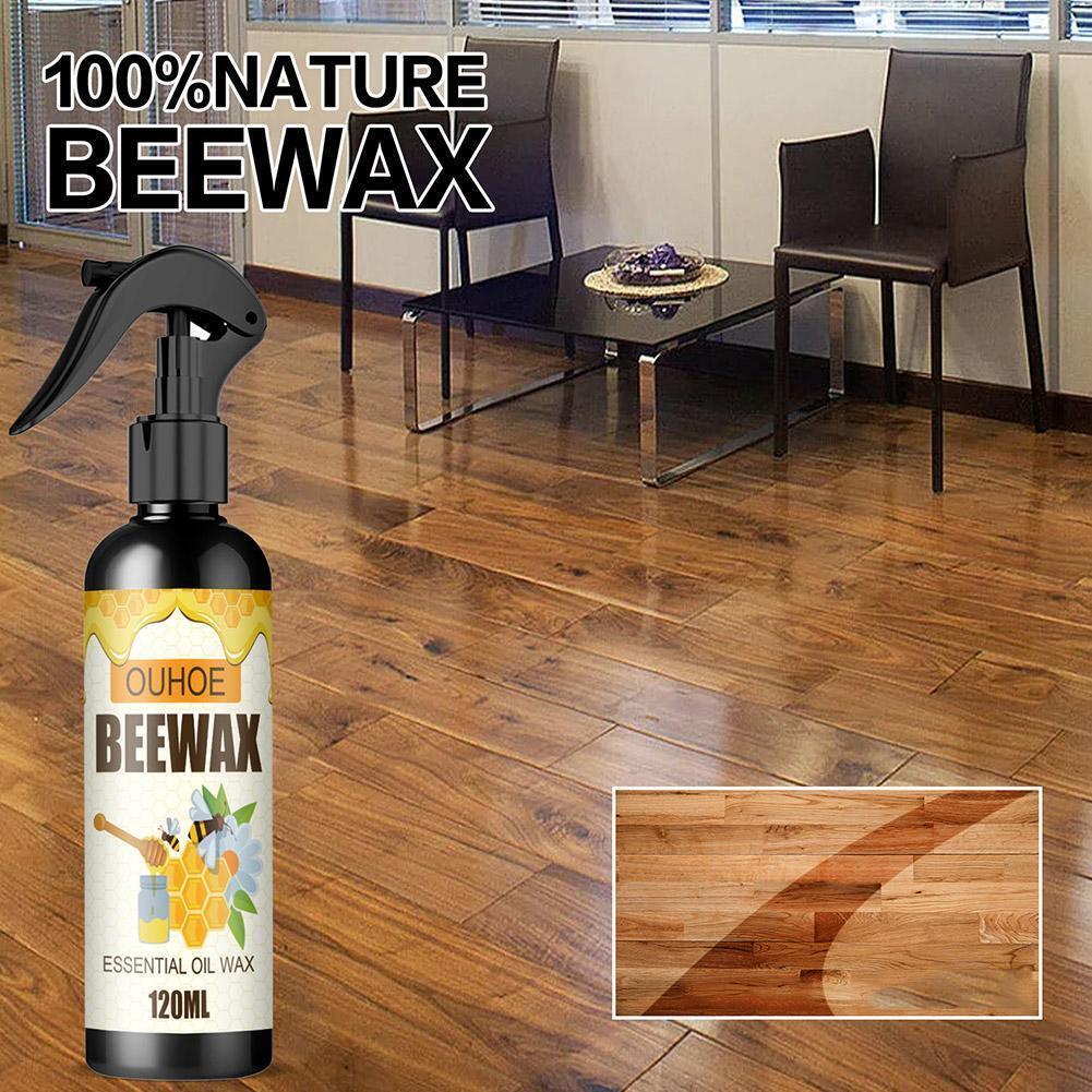 120ML Natural Micro-Molecularized Beeswax Spray Furniture Polish Cleaner