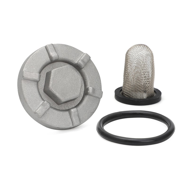Oil Drain Plug & Strainer Oil Filter For YAMAHA Raptor Warrior Big Bear 350 400