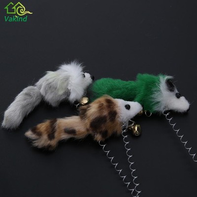 1/3Pcs Funny Cat Toys Elastic Feather False Mouse Bottom Sucker Toys for Cat Kit