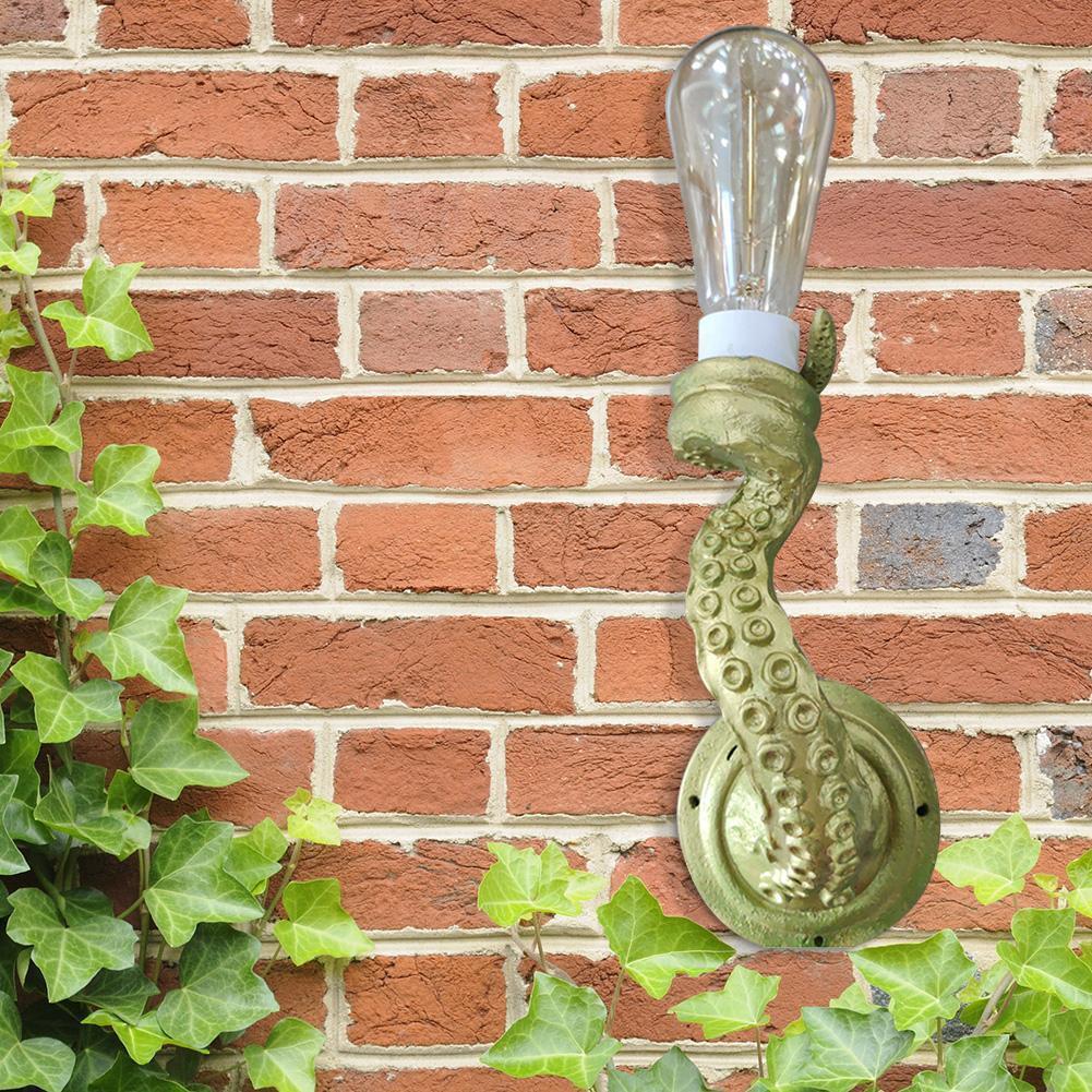 Lovely Octopus Wall Light Universal Monster Tentacle Lamp Holder Household Bulb