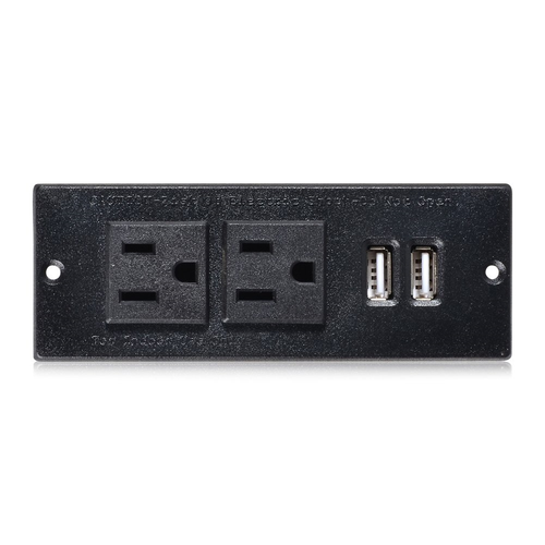 Kungfuking Desktop Power Grommet Conference Recessed Power Strip